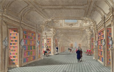 Bibliotheque du Pantheon, c.1800 by La Gardette